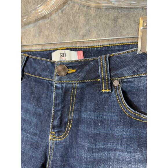 Cabi Jeans Womens Patchwork Slim Boyfriend Jeans Size 4 - Picture 3 of 7